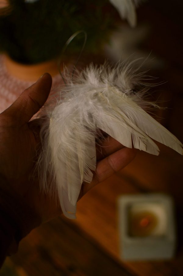 Dekorácia anjelské krídla malé